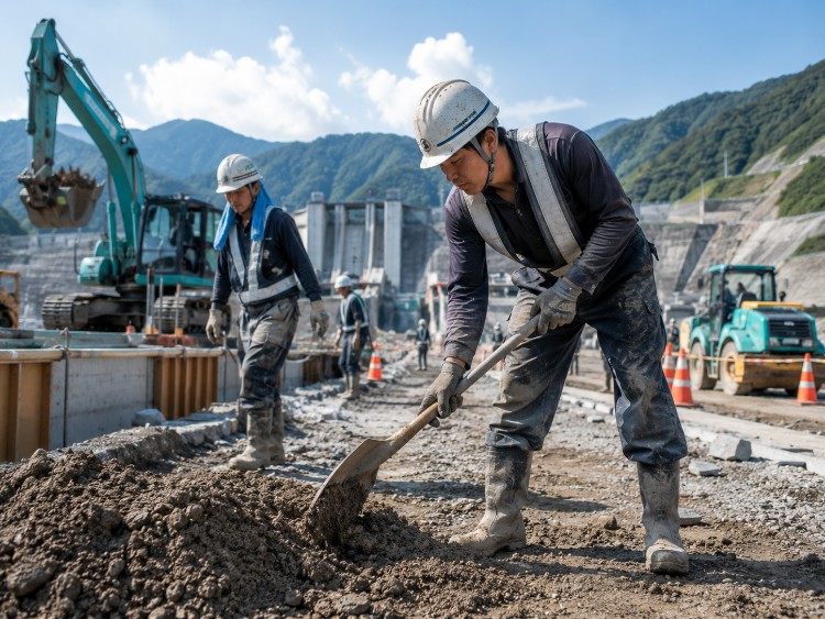 株式会社三栄建設の正社員 土木作業員の求人情報イメージ1