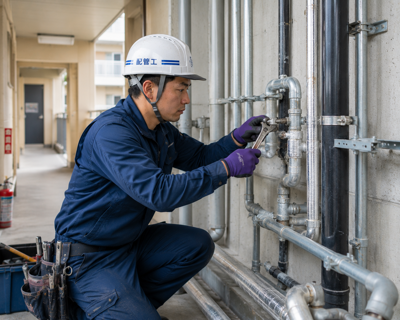 振興設備工業株式会社の正社員 配管工求人イメージ