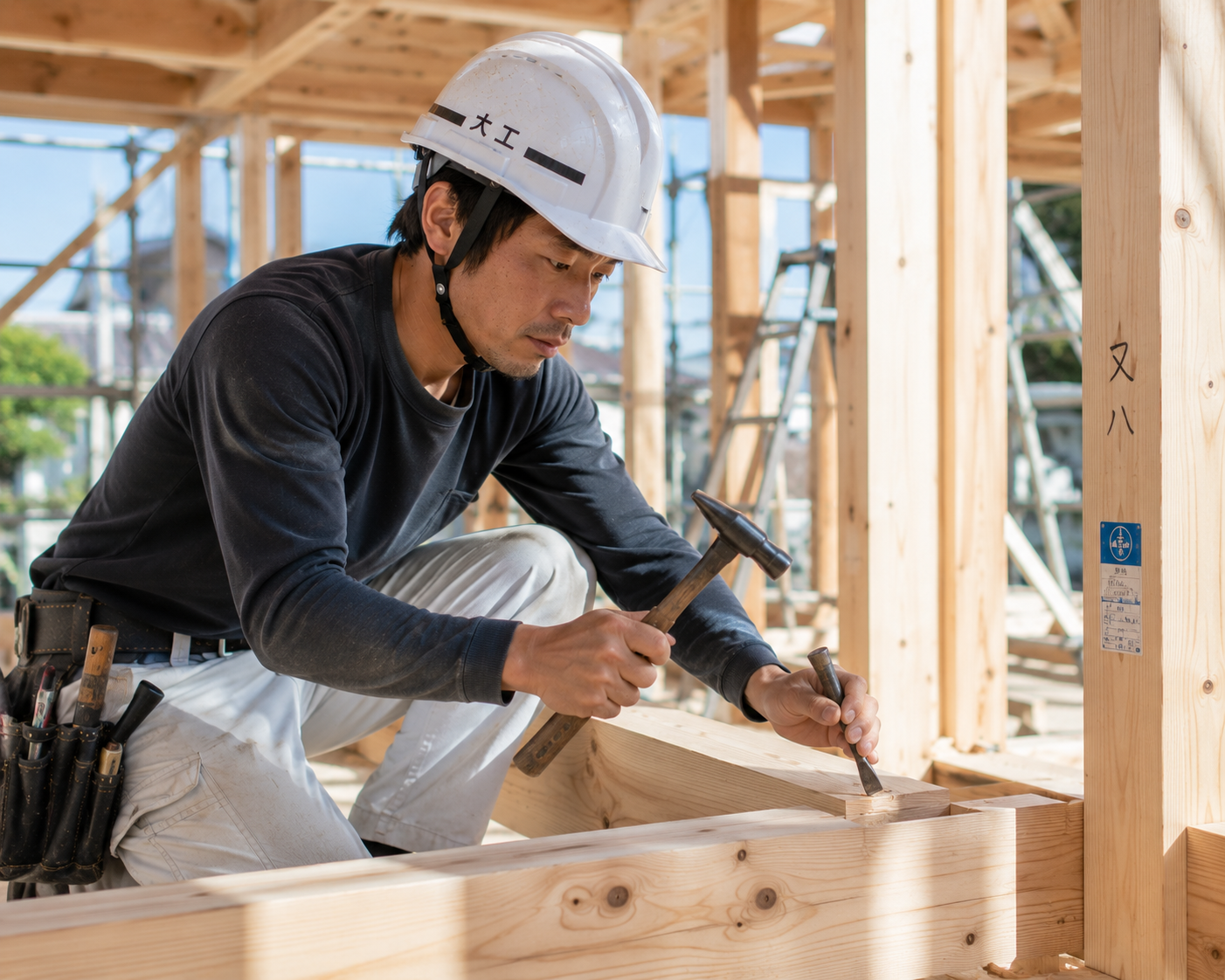 ミヤビホーム株式会社の正社員 木造建築大工求人イメージ