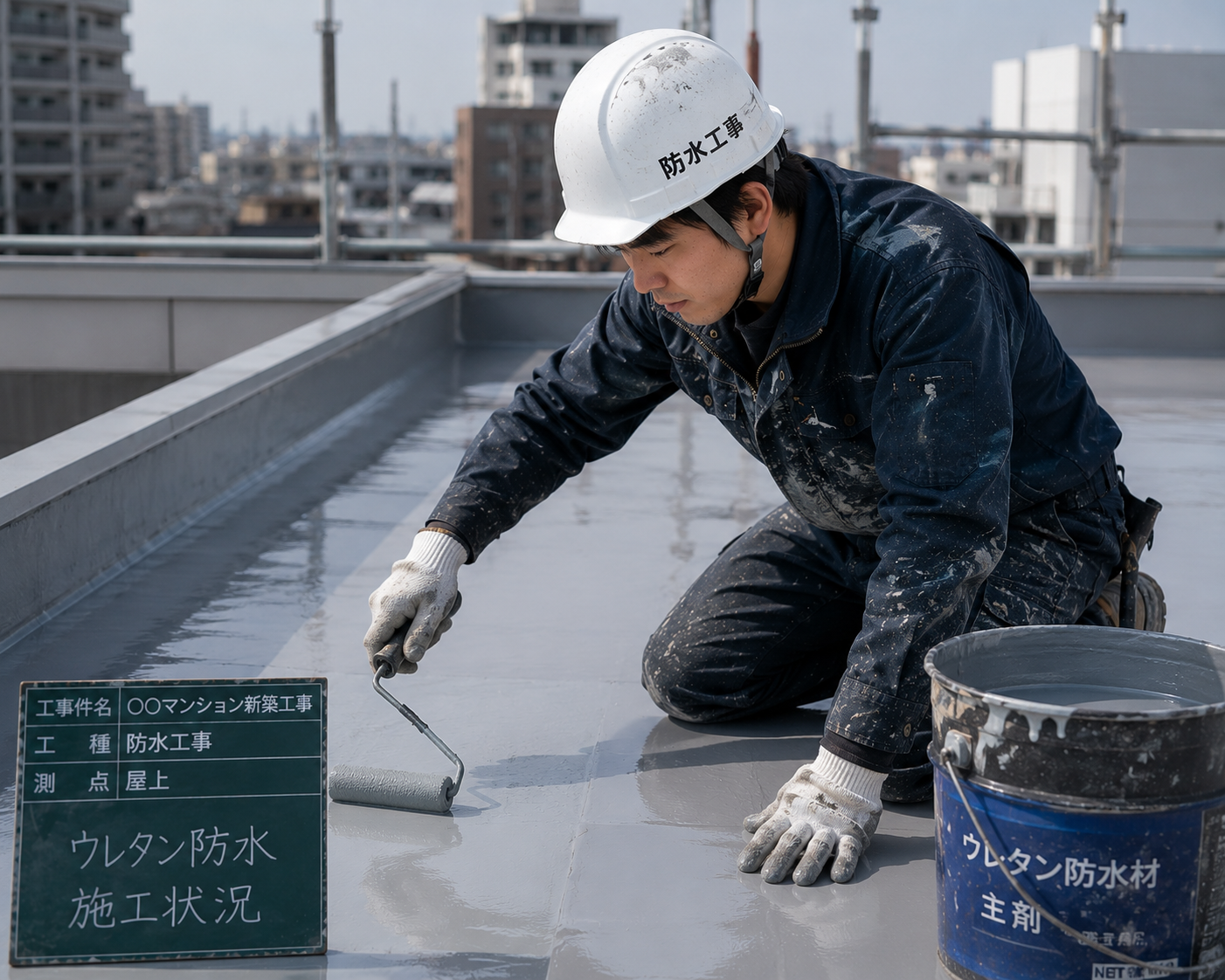 幸建株式会社の正社員 防水工求人イメージ